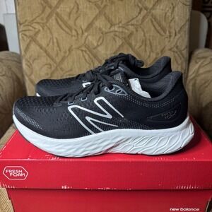 NEW BALANCE Women's 9.5 Men's 8 Black Fresh Foam X Evos ST‎ Running Trainers New